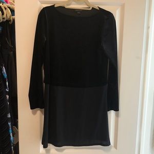 J.jill velvet top split side tunic
